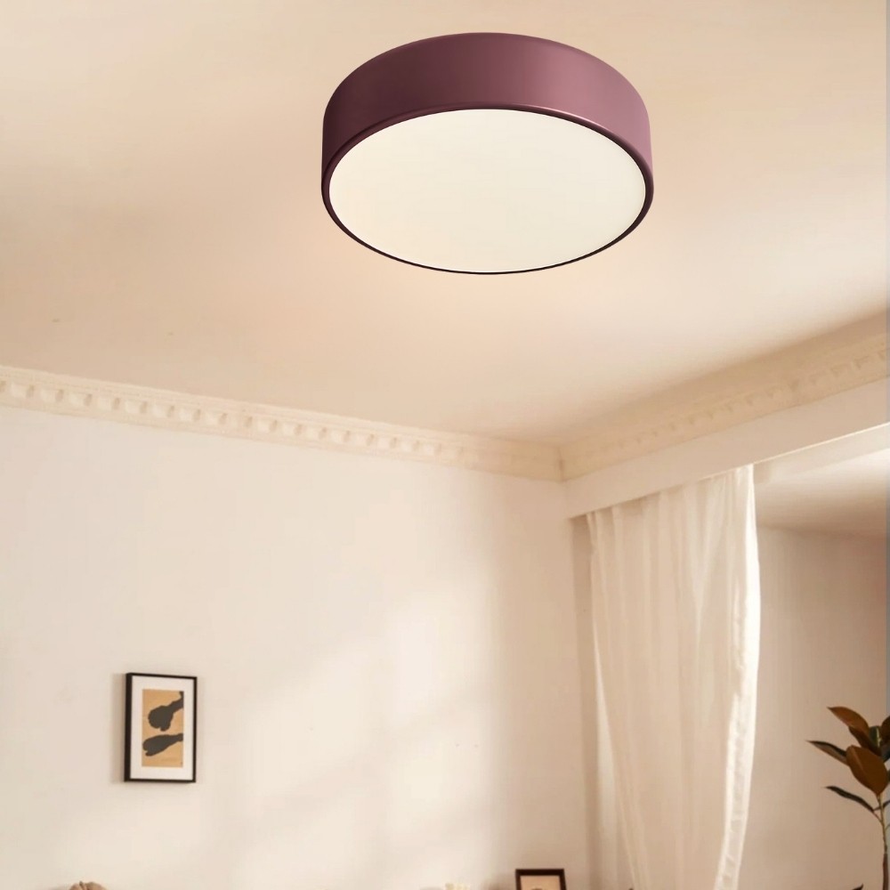 Minimalist Round LED Ceiling Lamp – Contemporary Bobber Design For Home Decor K945