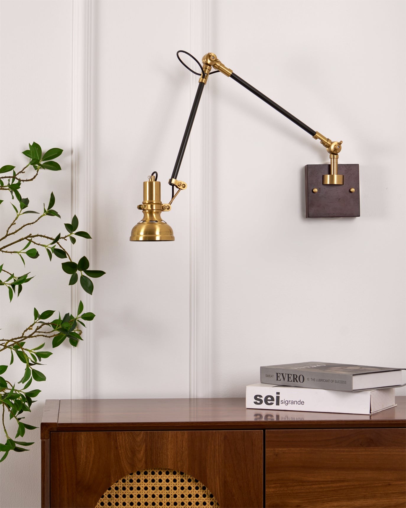 Kane Swing Arm Wall Lamp K1037