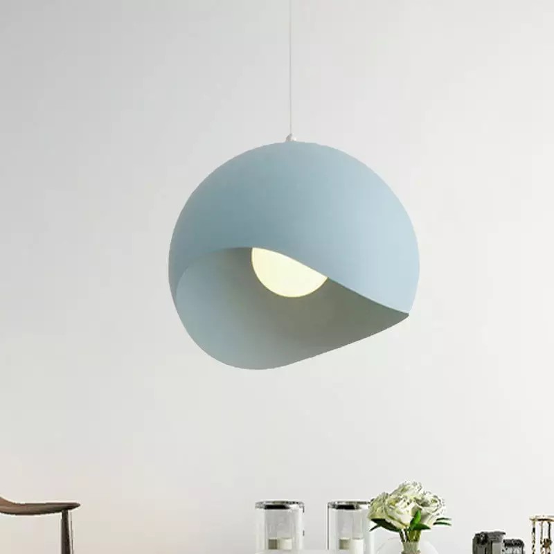 Scandinavian Macaron Eggshell Ball Pendant Light K123