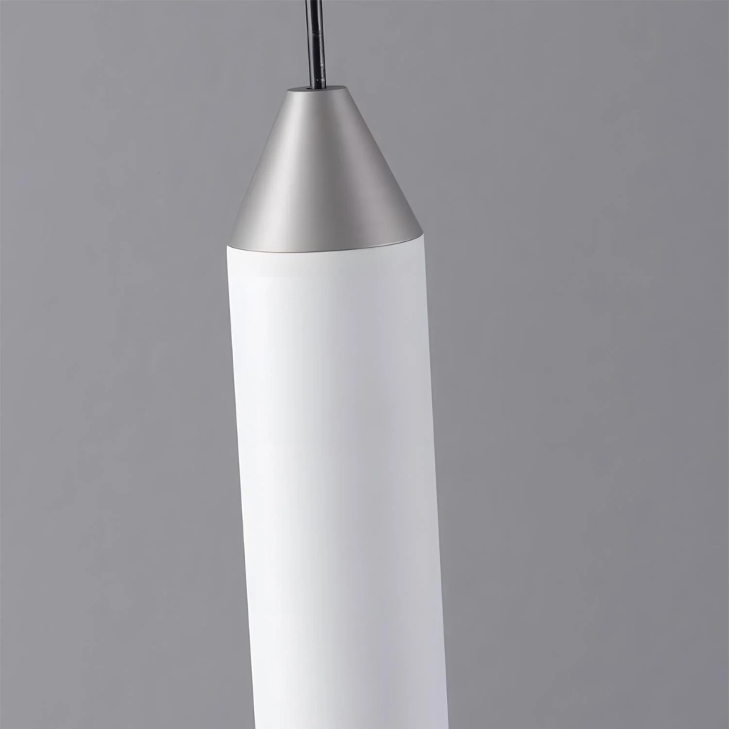 Vertara Minimal Cone Pendant Light - Sleek Architectural Hanging Lamp for Dining and Kitchen K2379