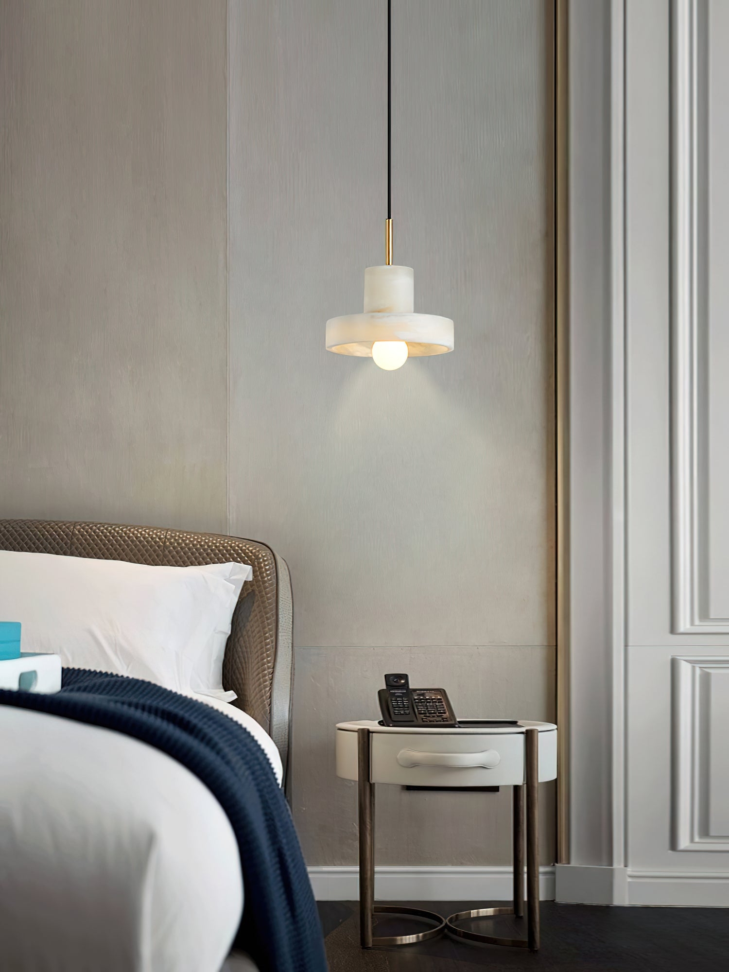Universo ST Alabaster Pendant Lamp D429