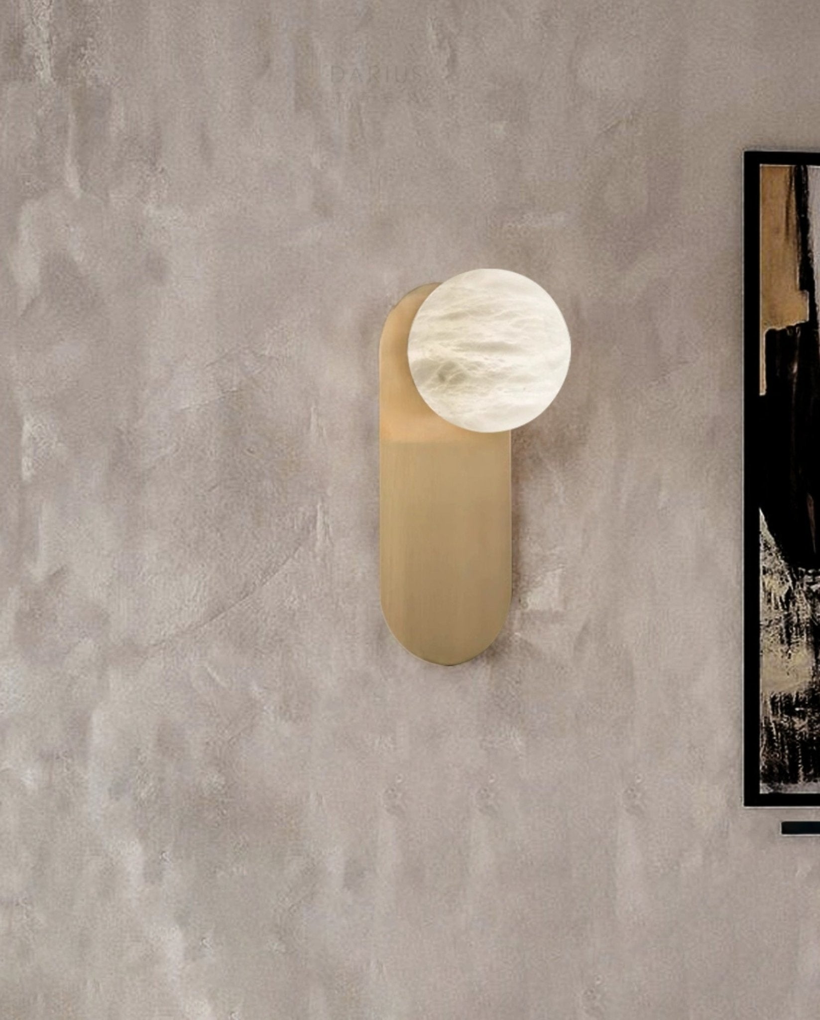 Adrion Alabaster Wall Light D374
