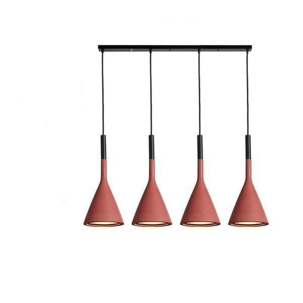 Minimalist Aplomb Pendant Light - Cement Cone Pendant Light for Kitchen Island