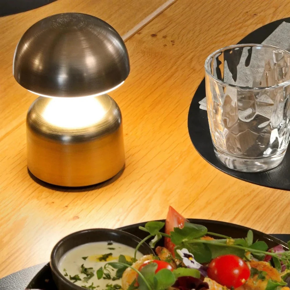 Luminous Nikkel Shine Table Lamp D844