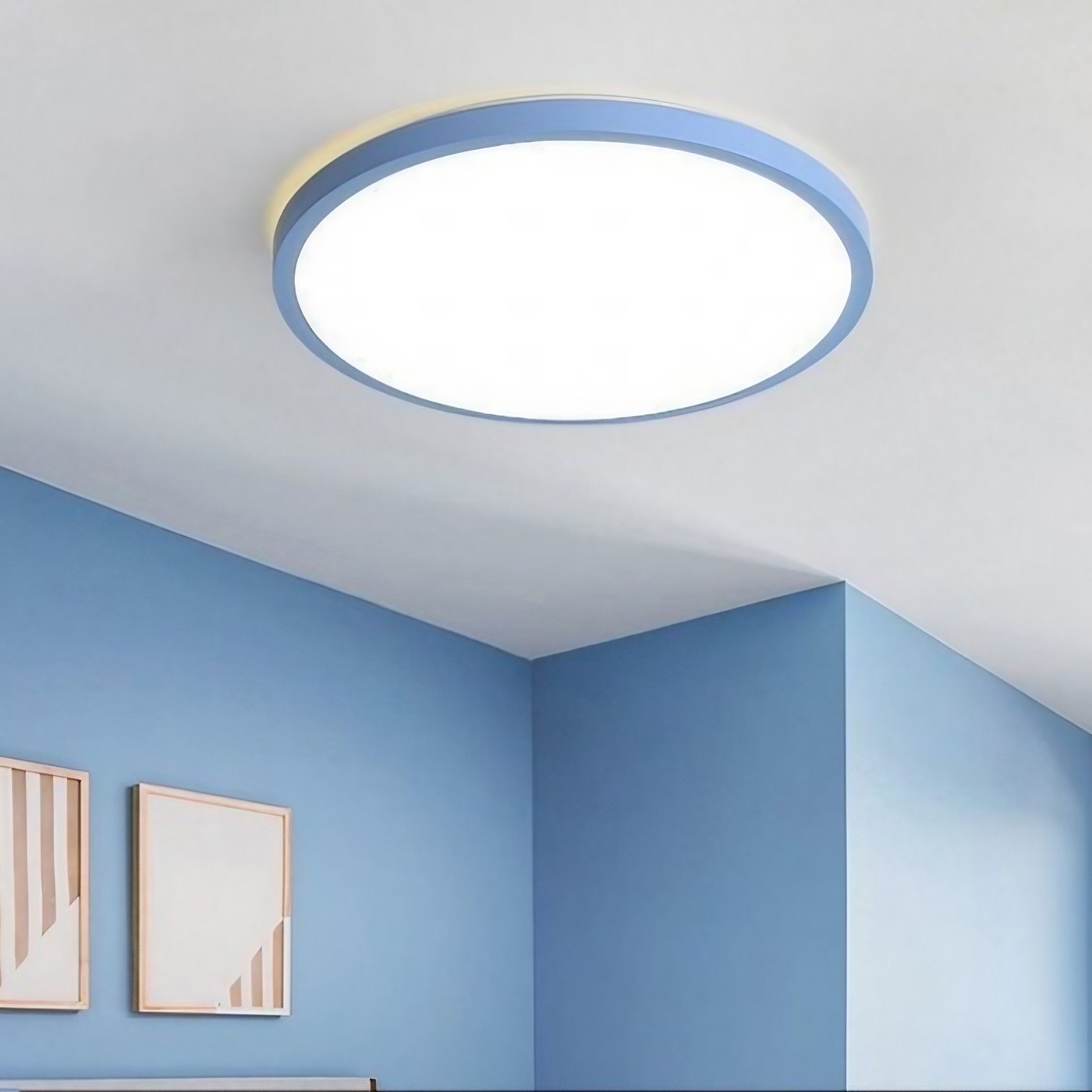 Modern Macaron Disc Flush Mount Ceiling Lamp K781