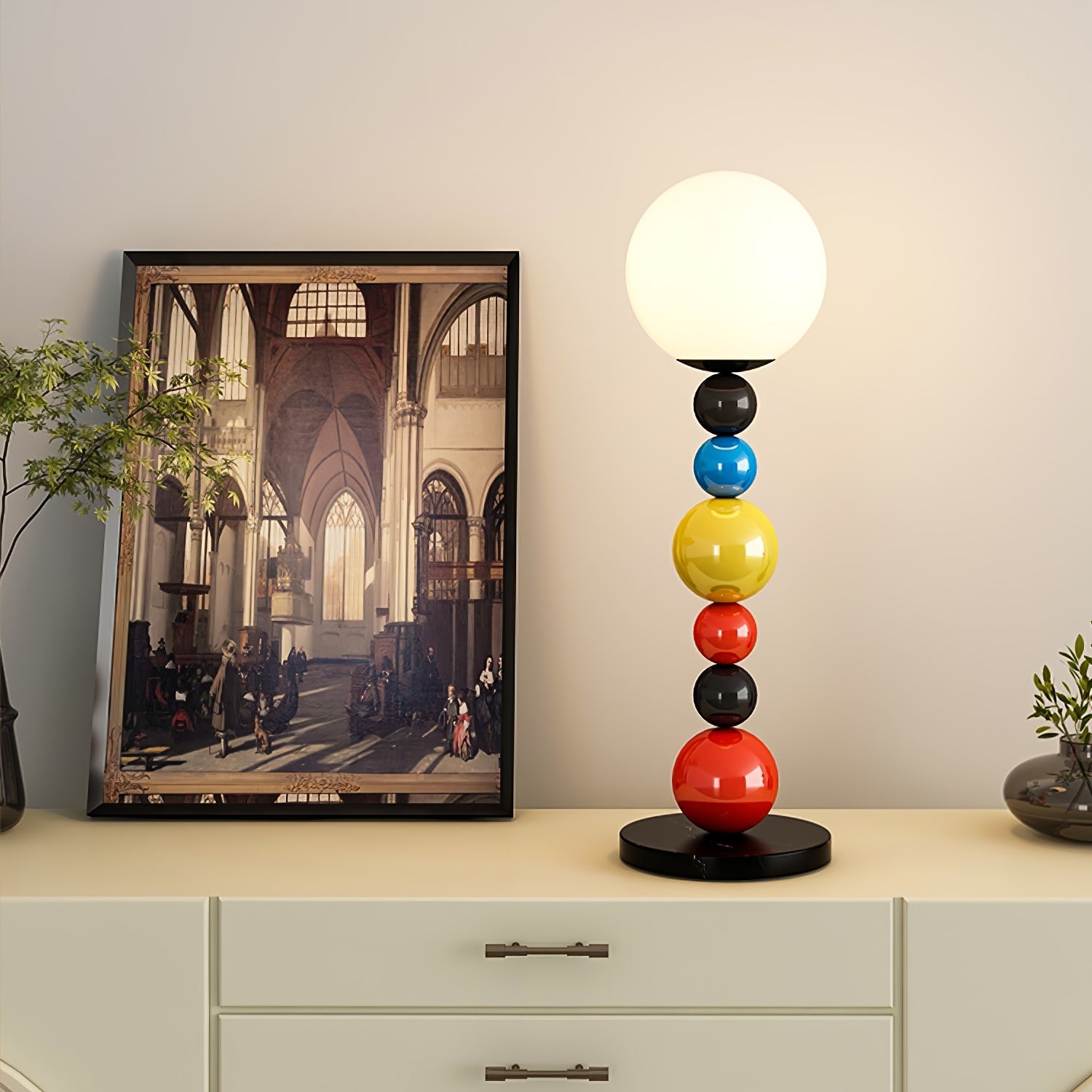 Colorful Round Ball Floor Lamp K327