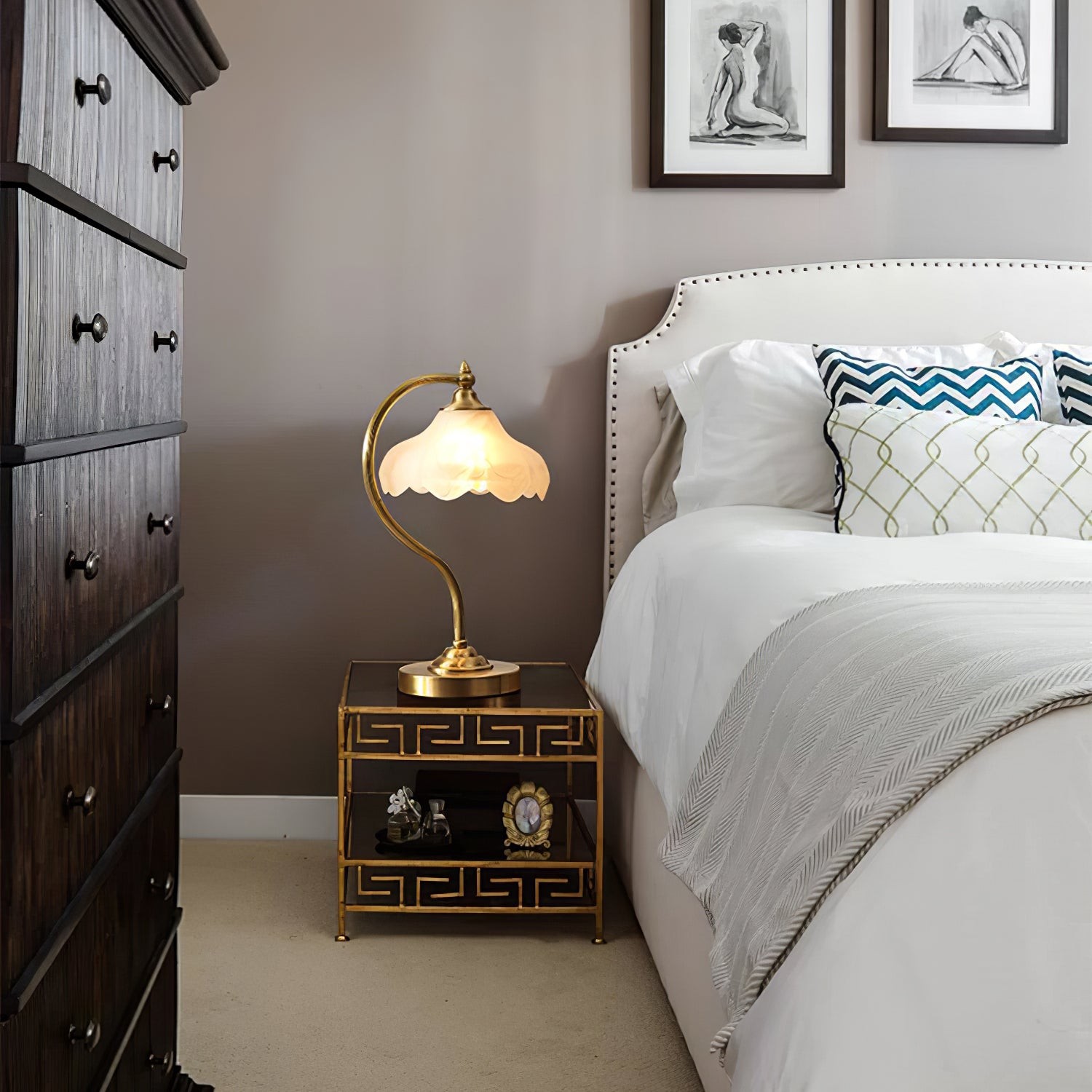 Magnolya Flower Table Lamp K1048