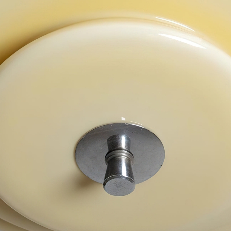 Mallew Flush Mount Ceiling Light - Layered Wave Silhouette Vintage Style Lamp for Indoor Use K2269