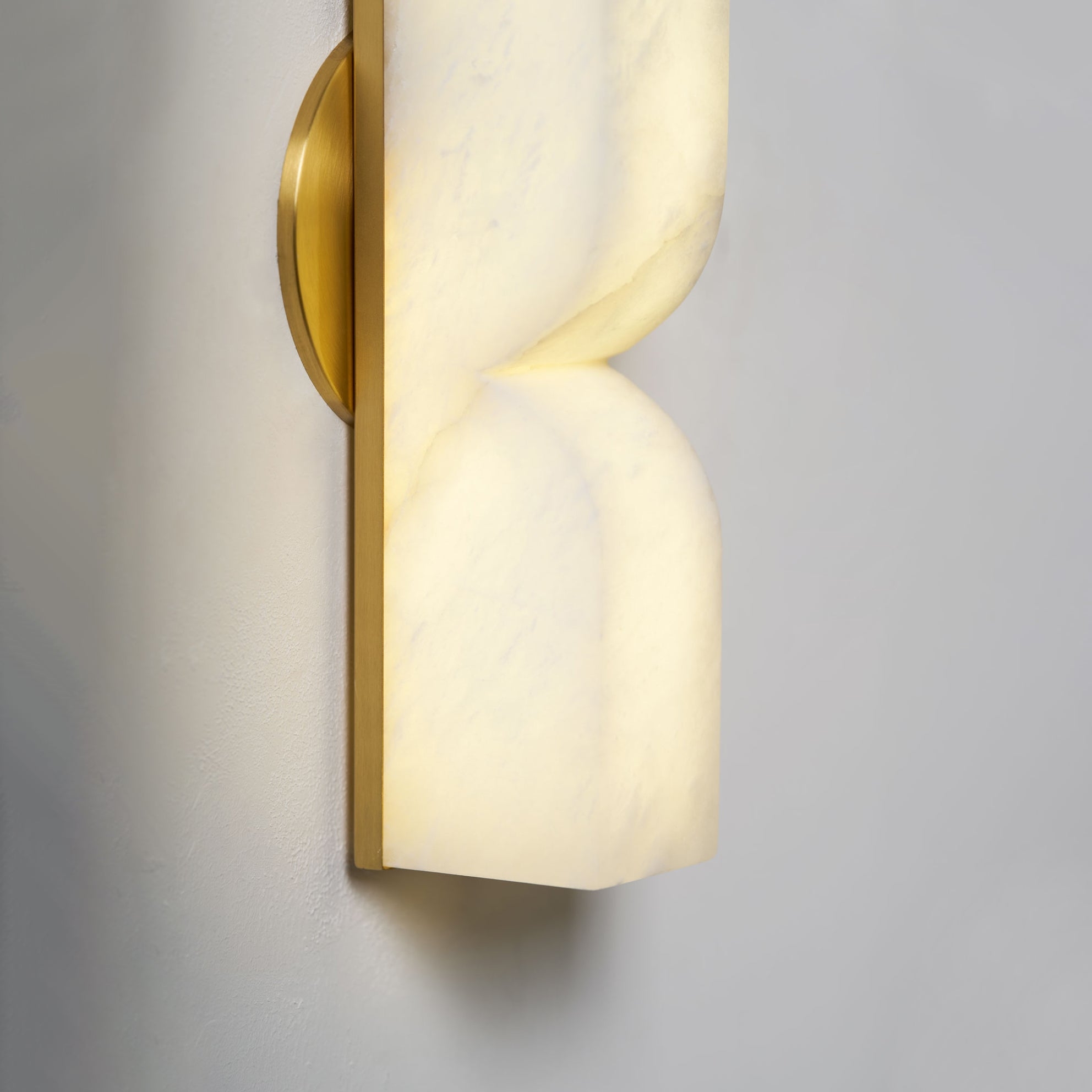 Rectangular Alabaster Wall Lamp D639