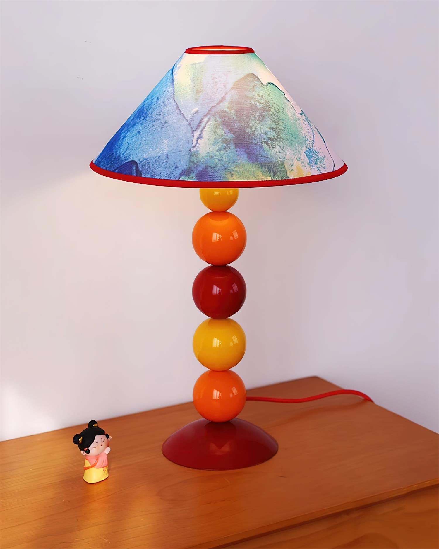 Retro Coloful Stacking Ball Table Lamp K680