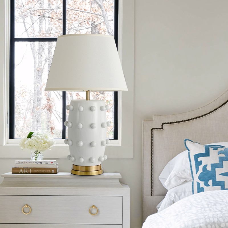Modern Simple Dot Ceramic Table Lamp K455