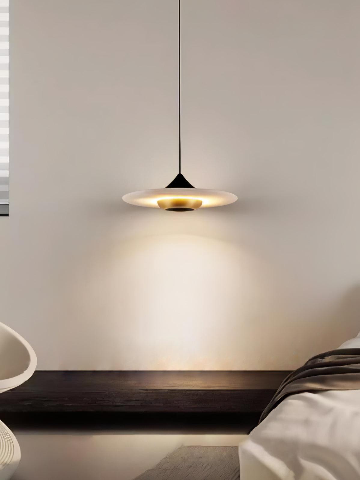 Flying Saucer Marble Pendant Lamp K391