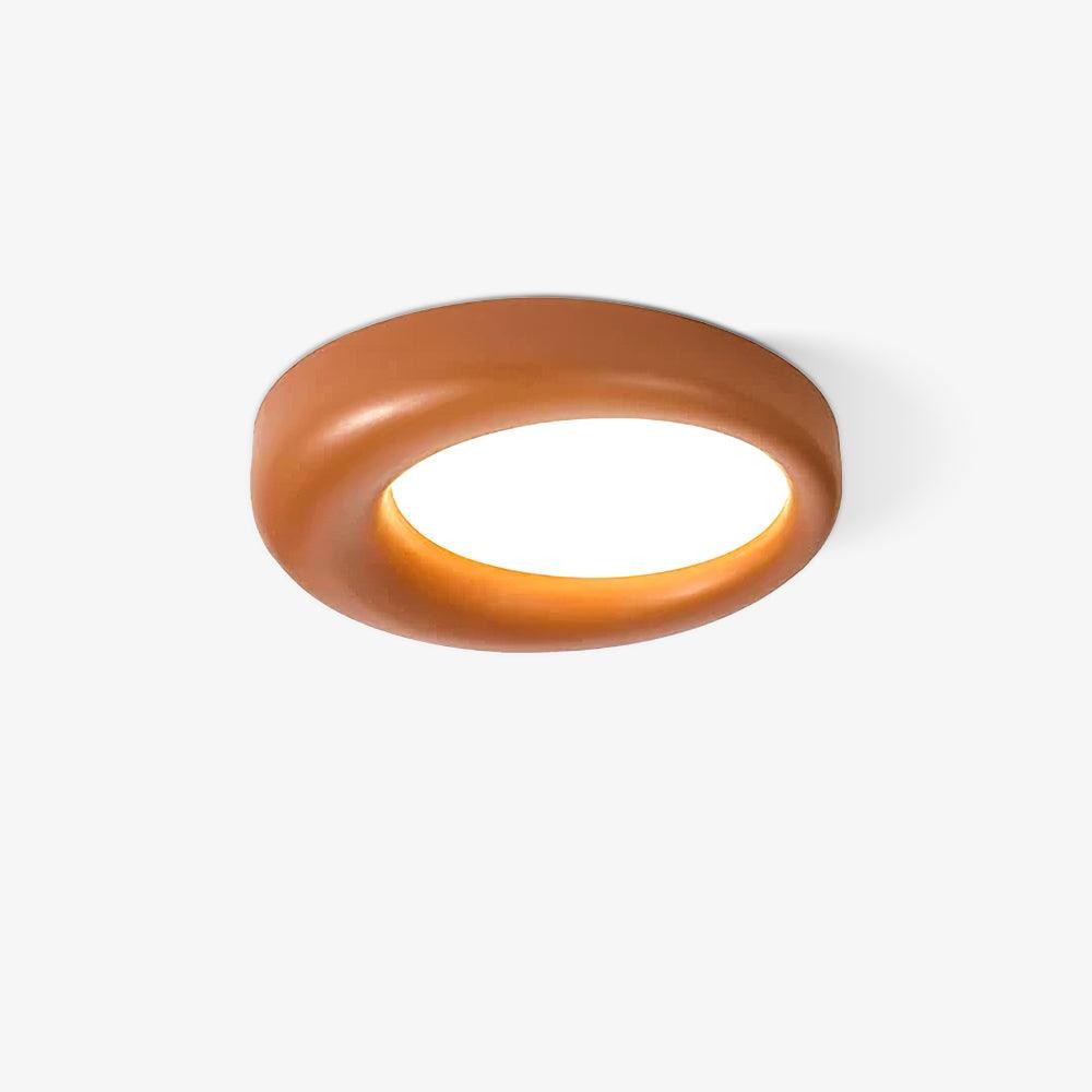 Center Offset Concentric Circle Acrylic Ceiling Lamp K2372