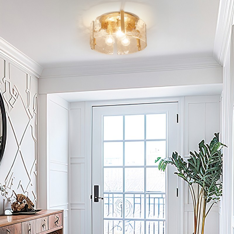 Nordic Light Luxury Flush Mount Ceiling Lamp for Living Room K840