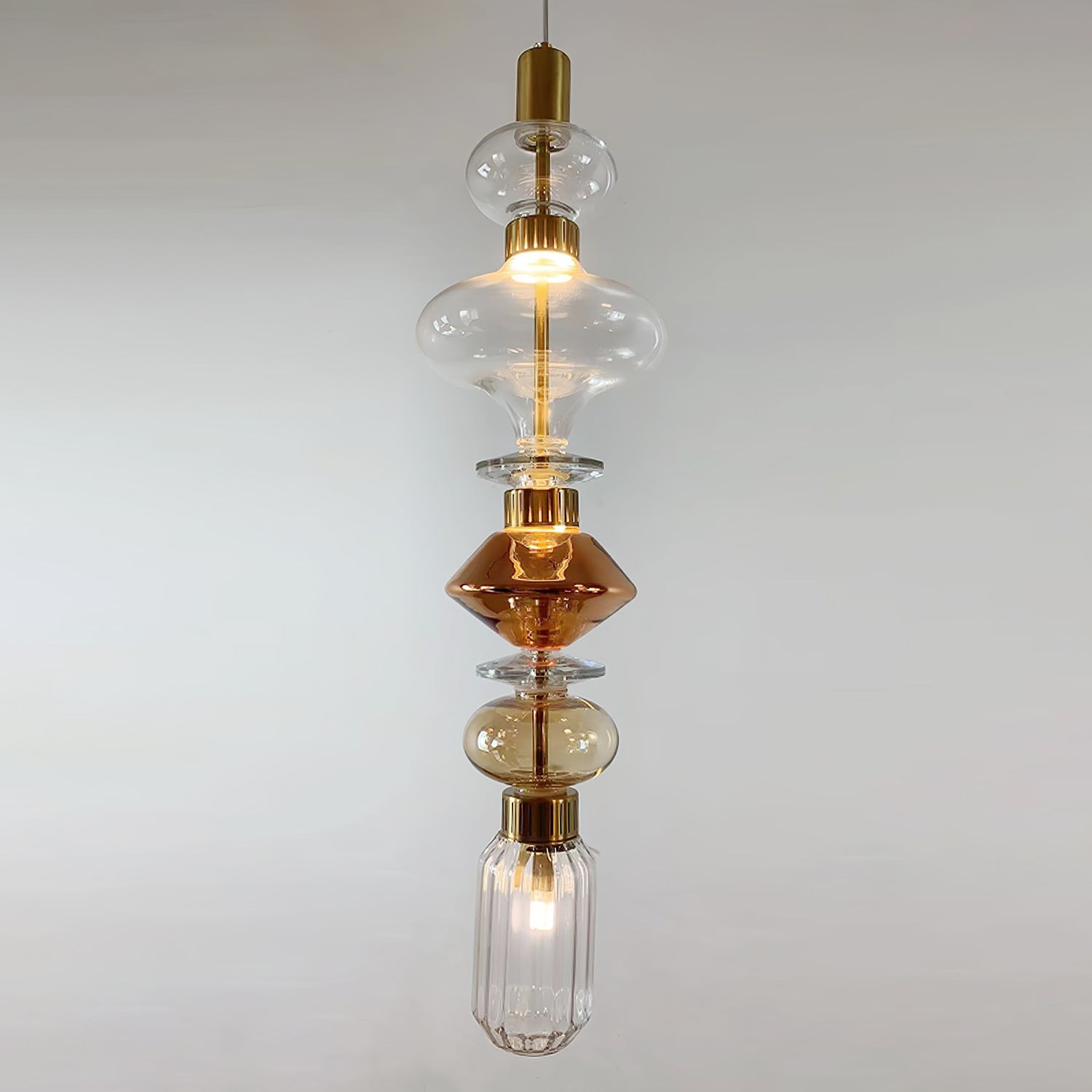 Modern Elegant Ballet Glass Pendant Light K904