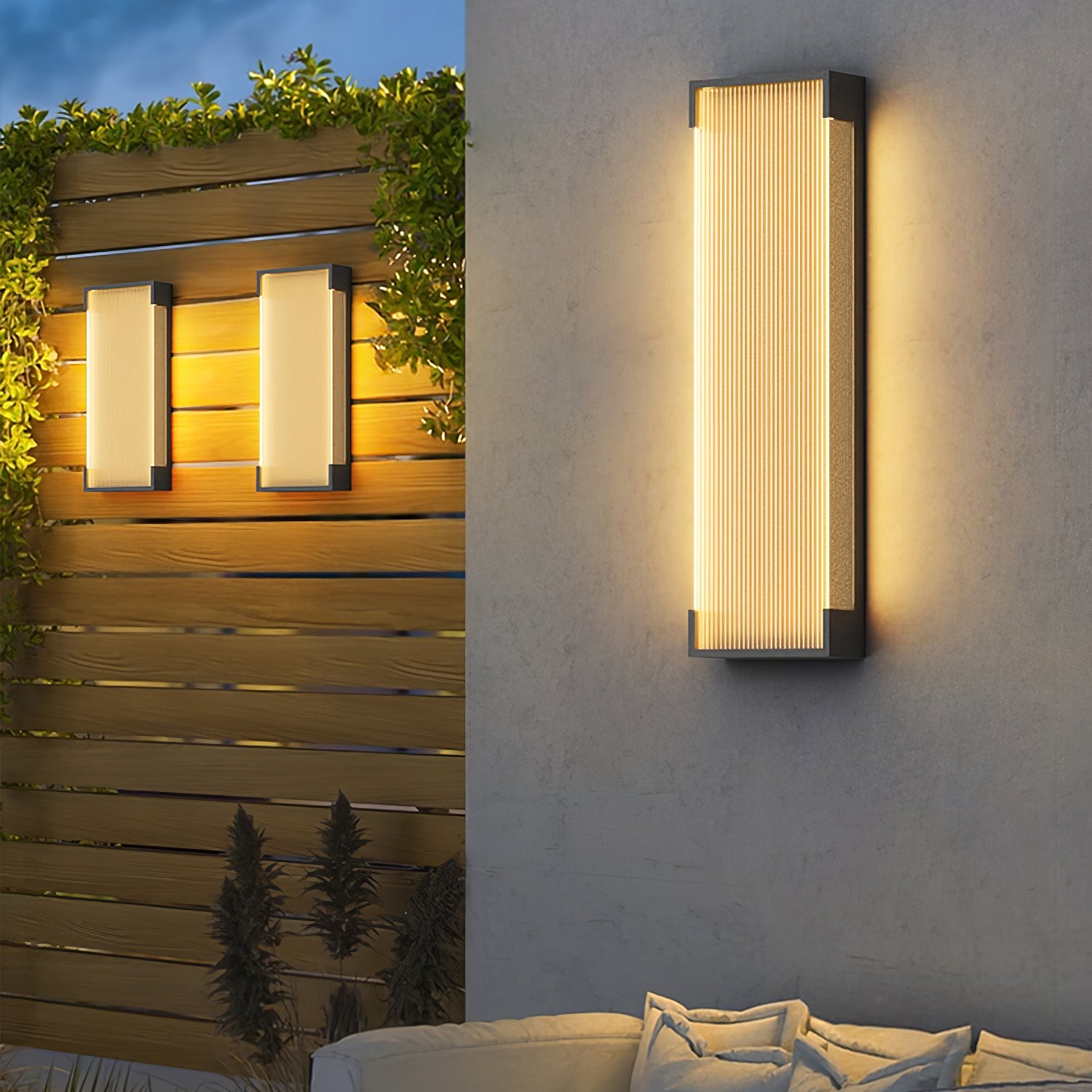 Rectangular Outdoor Wall Light K615