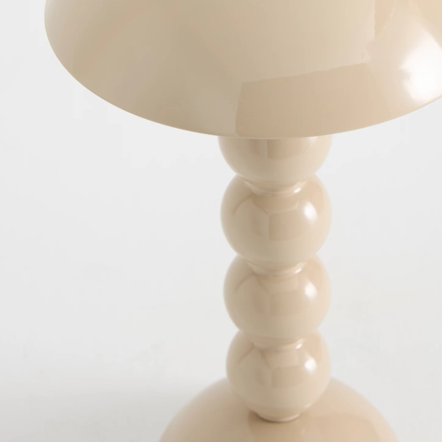Modo LED Table Lamp - Orb-Stacked Base Mushroom Shade Perfect for Living Room or Bedroom K1669