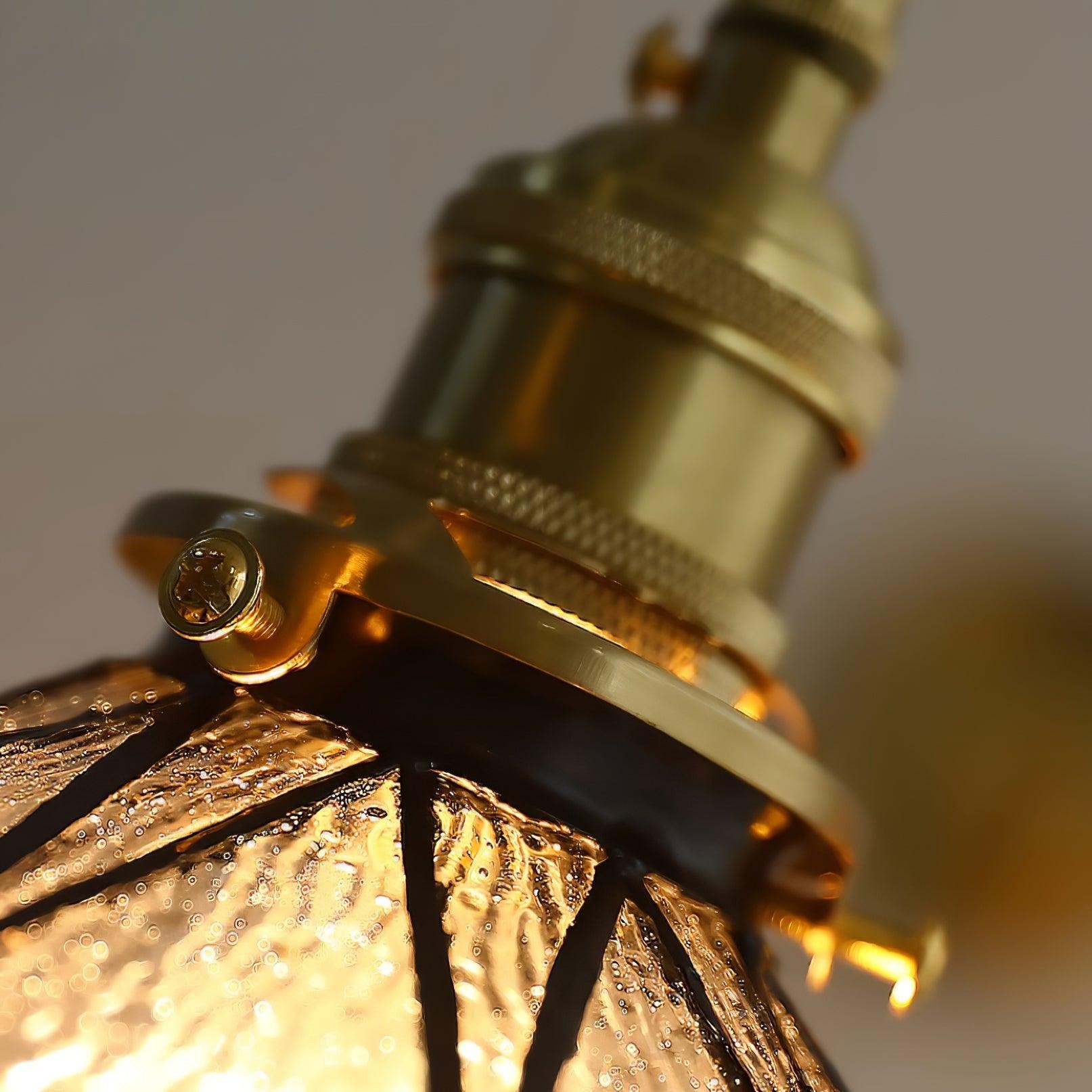 Retro Pastoral Glass Wall Lamp K626