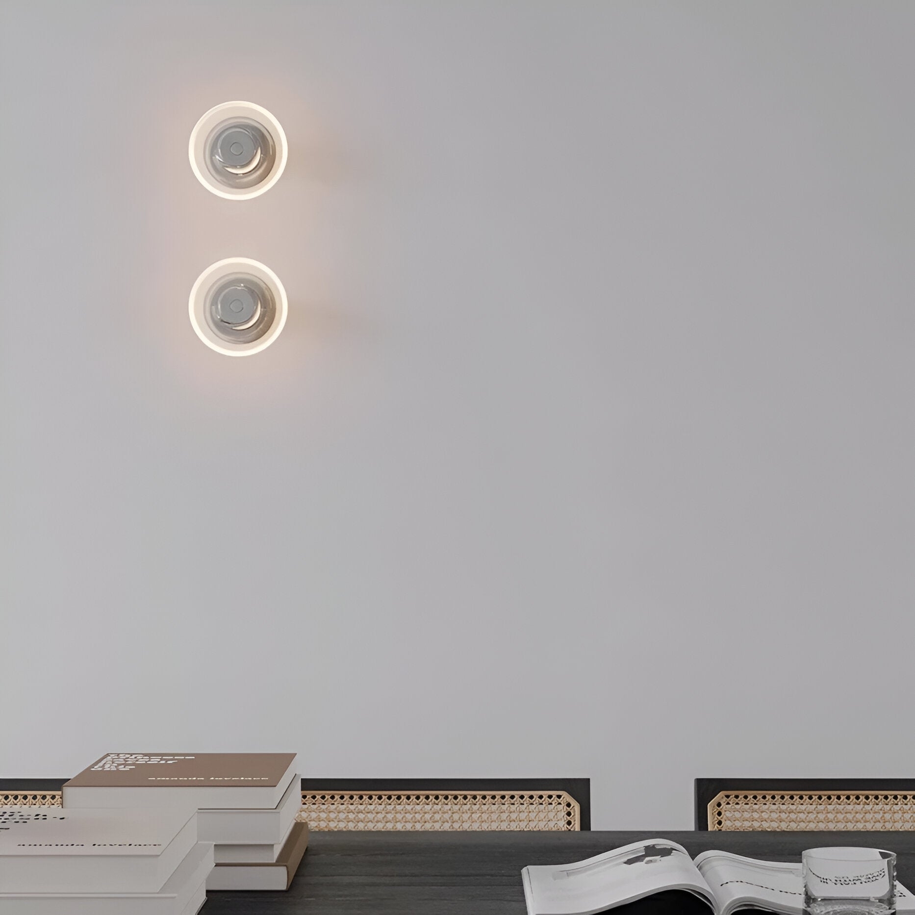 Italian Crystal Minimalist Clementine Wall Light D958