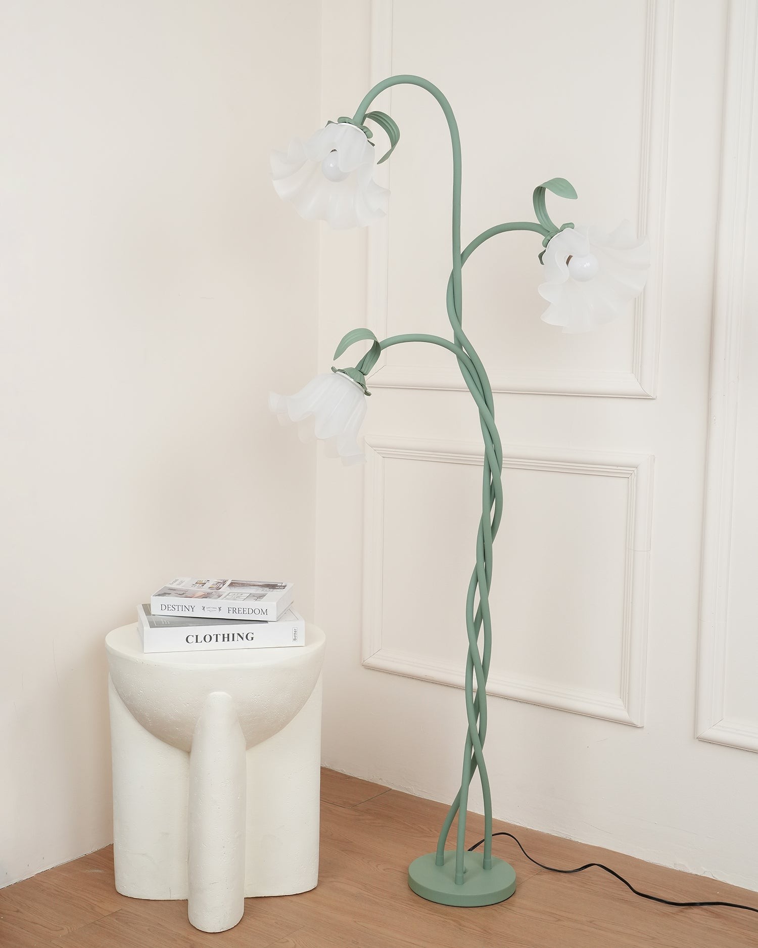 Creative Multi-Head Winding Flower Shape Floor Lamp K286