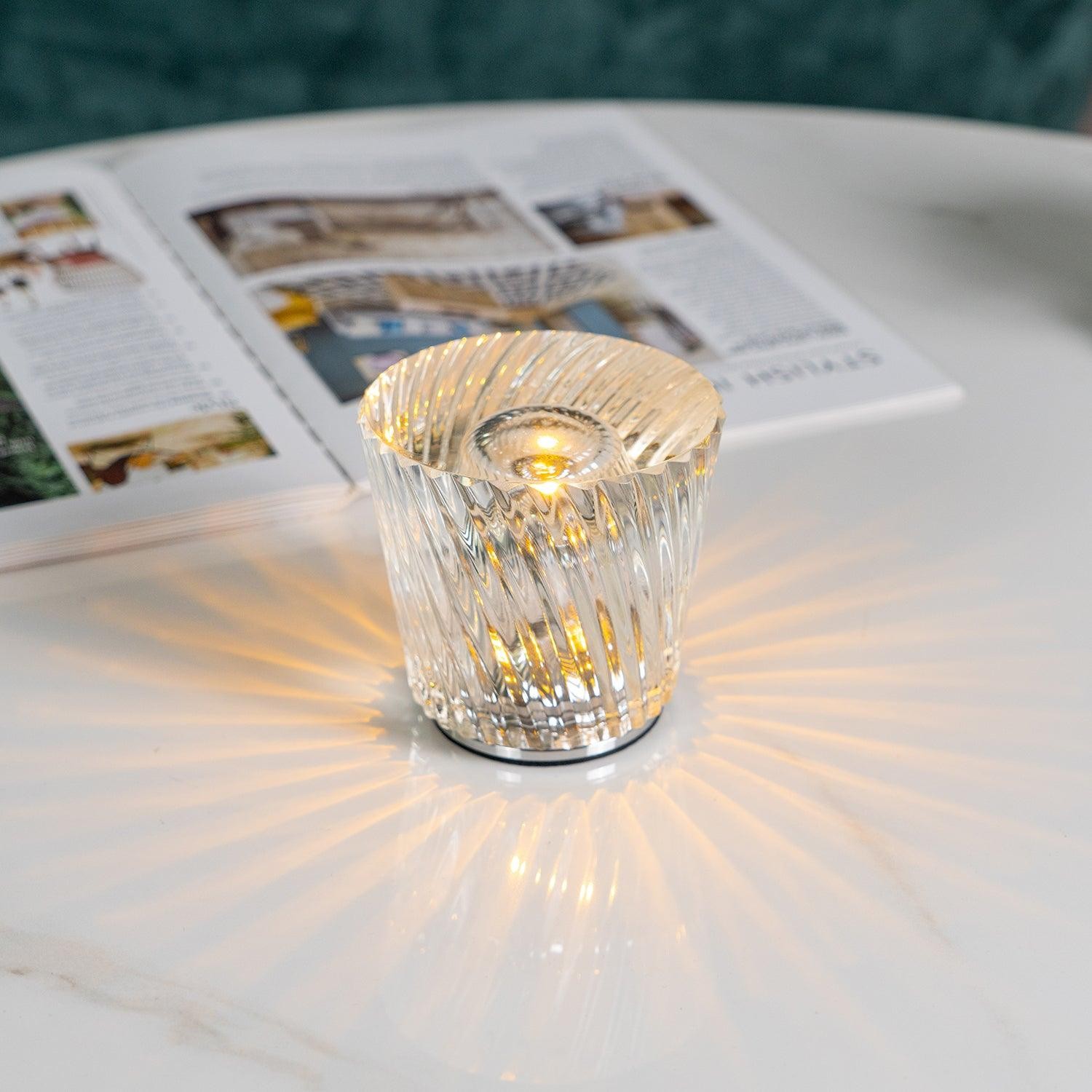 Crystal Diamond Table Lamp K341