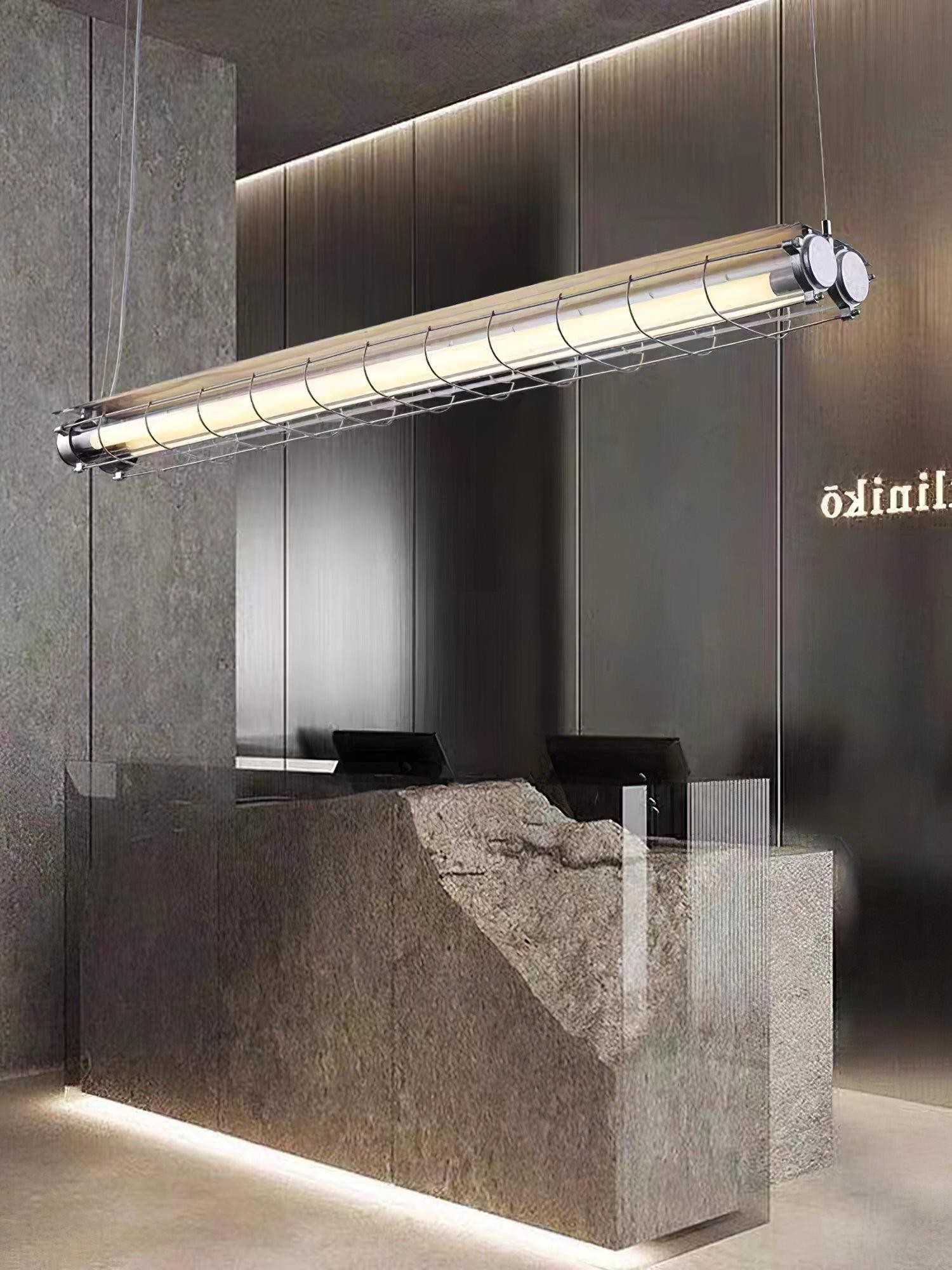 Industrial Linear Cage Chandelier K903