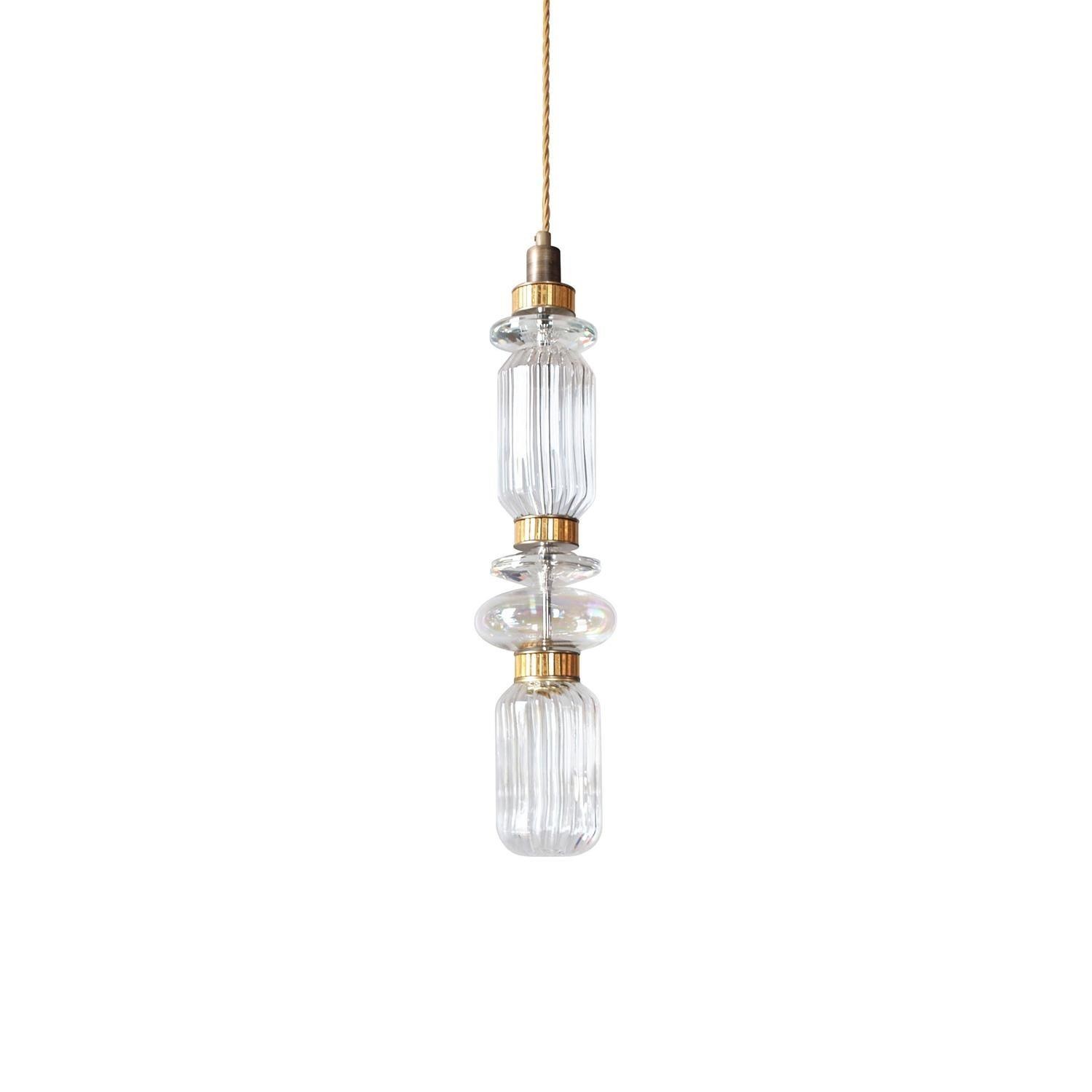 Modern Elegant Ballet Glass Pendant Light K904