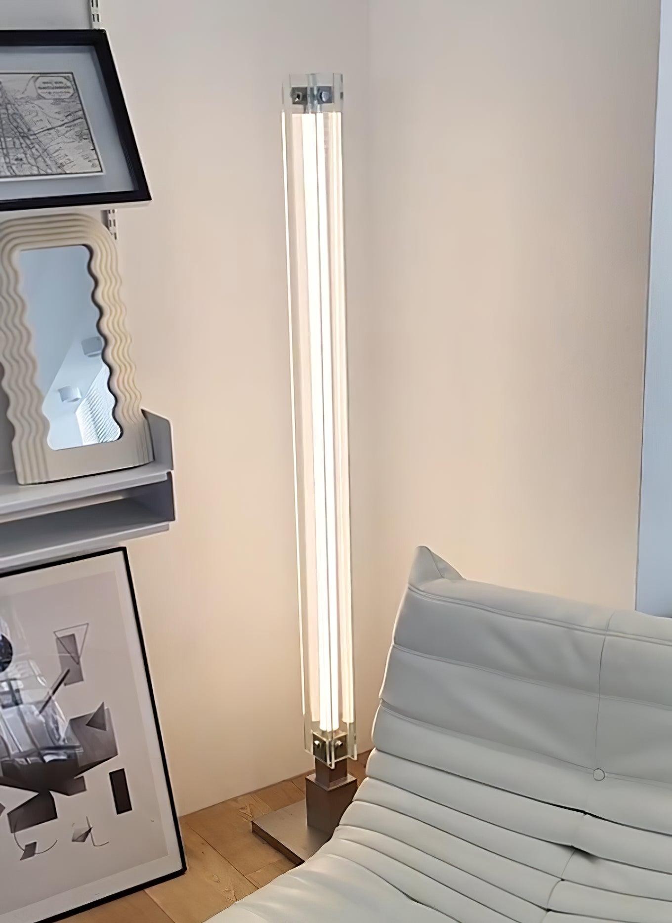 Industrial Style Minimalist Glass Floor Lamp K848