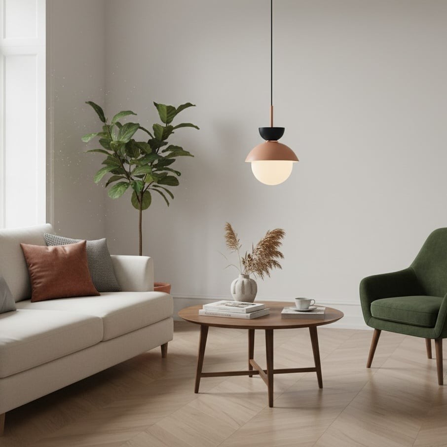 Frovela Nordic Style Pendant Light - Cozy Ambient Lighting for Home Interior K2144