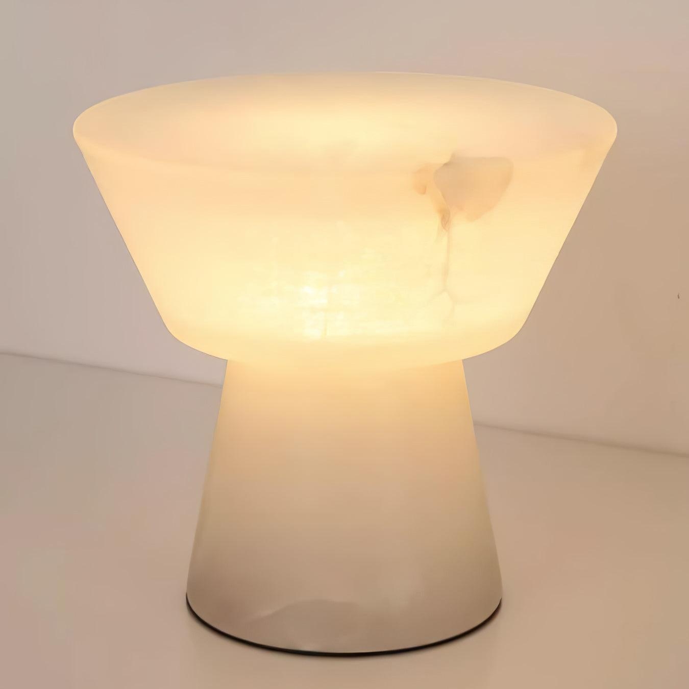 Beta Marble Alabaster Table Lamp D386