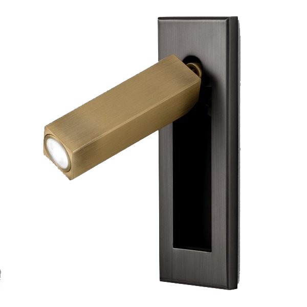 Modern Embedded Bedside Metal Wall Light
