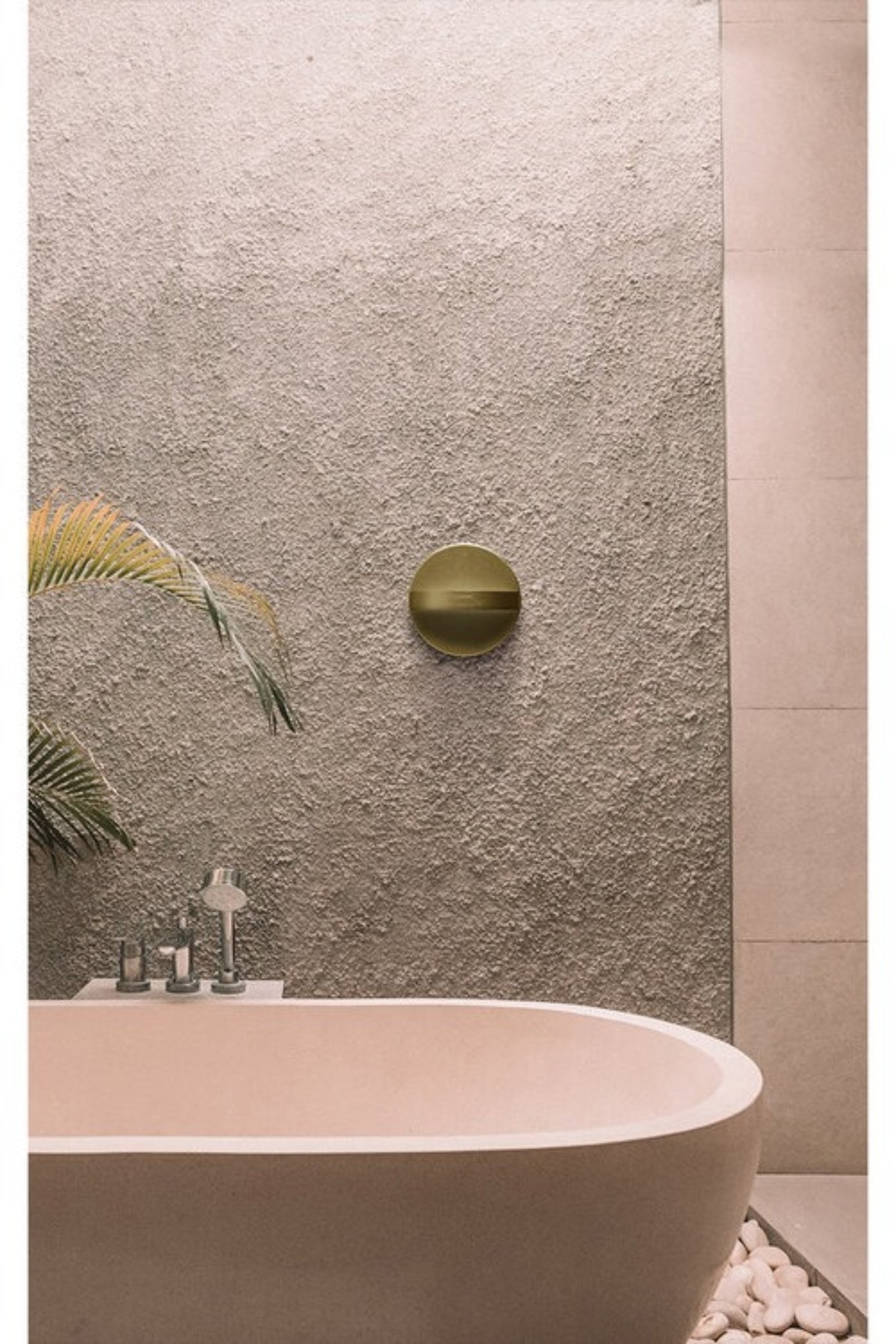 Wabi-sabi Style Plus Travertine Wall Lamp K863