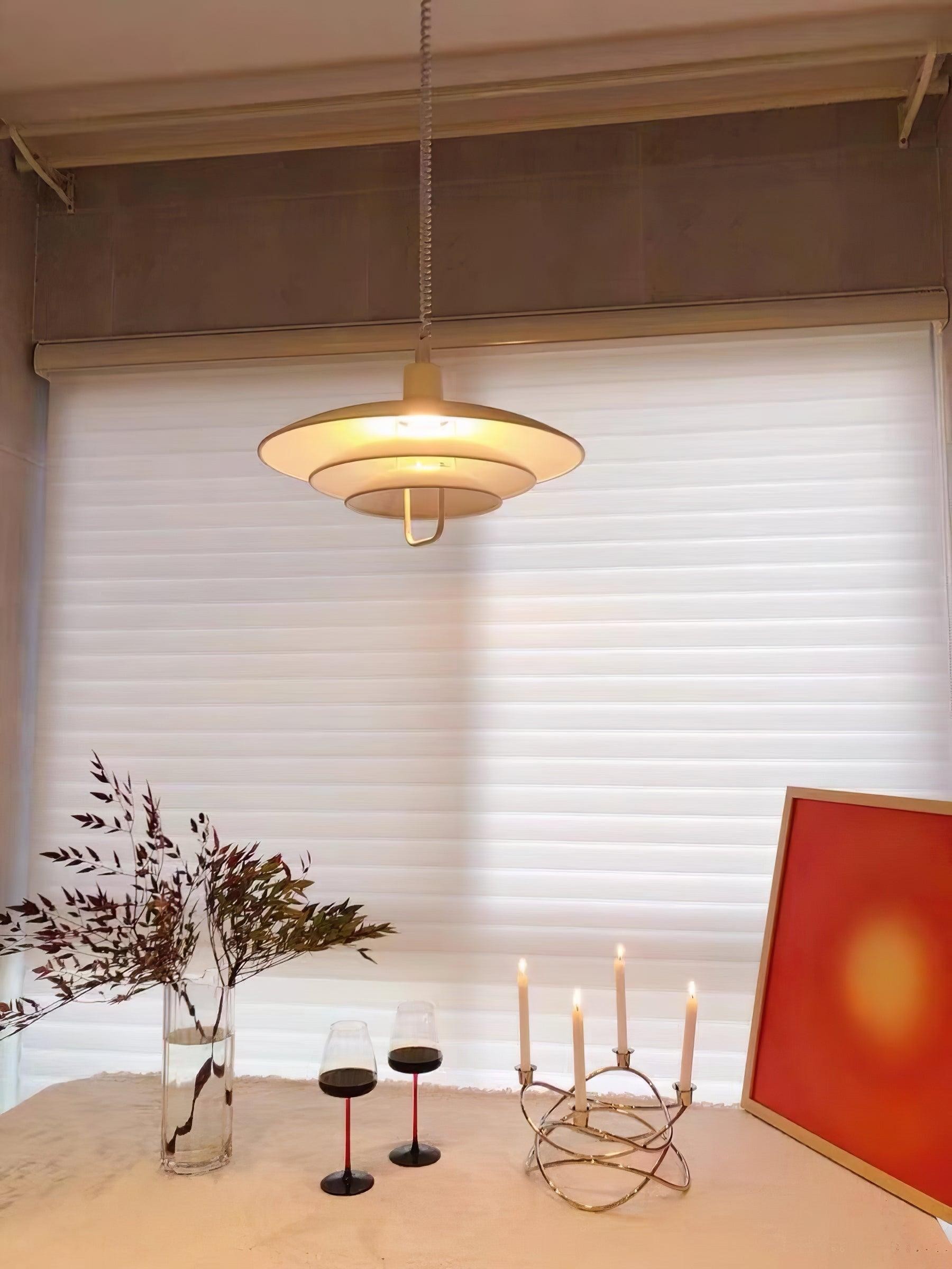 Danish Lifting UFO Pendant Lamp K606