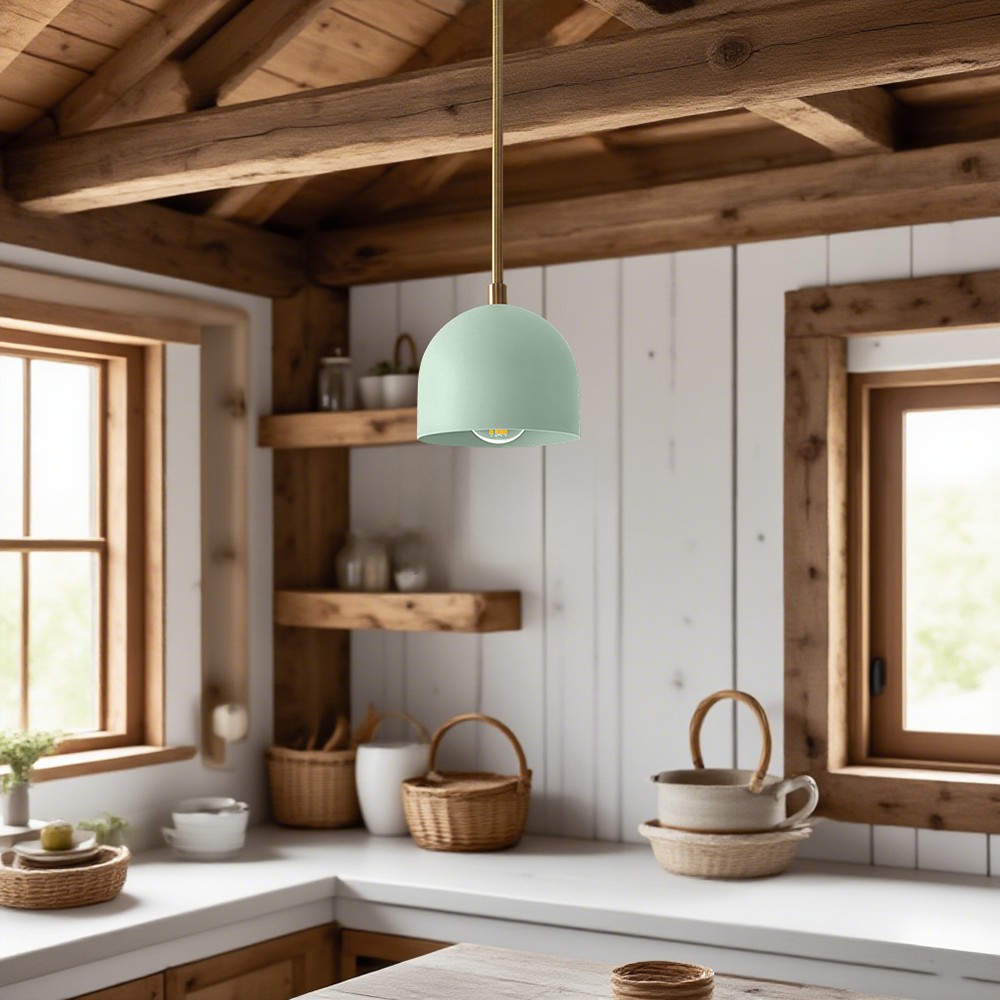 Modern Macaron Dome Pendant Light K900