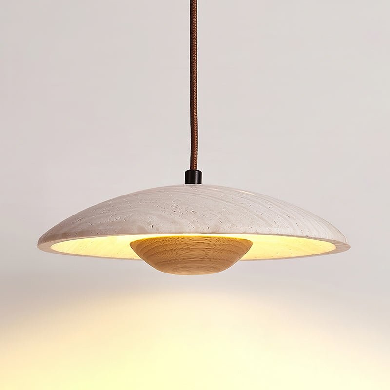 Cream Style Wood Pendant Lamp K668
