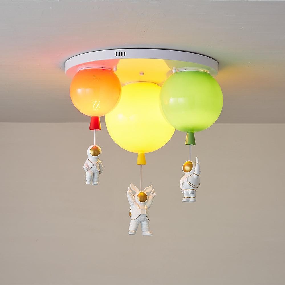 Astronaut Glossy Balloon Ceiling Lamp K244