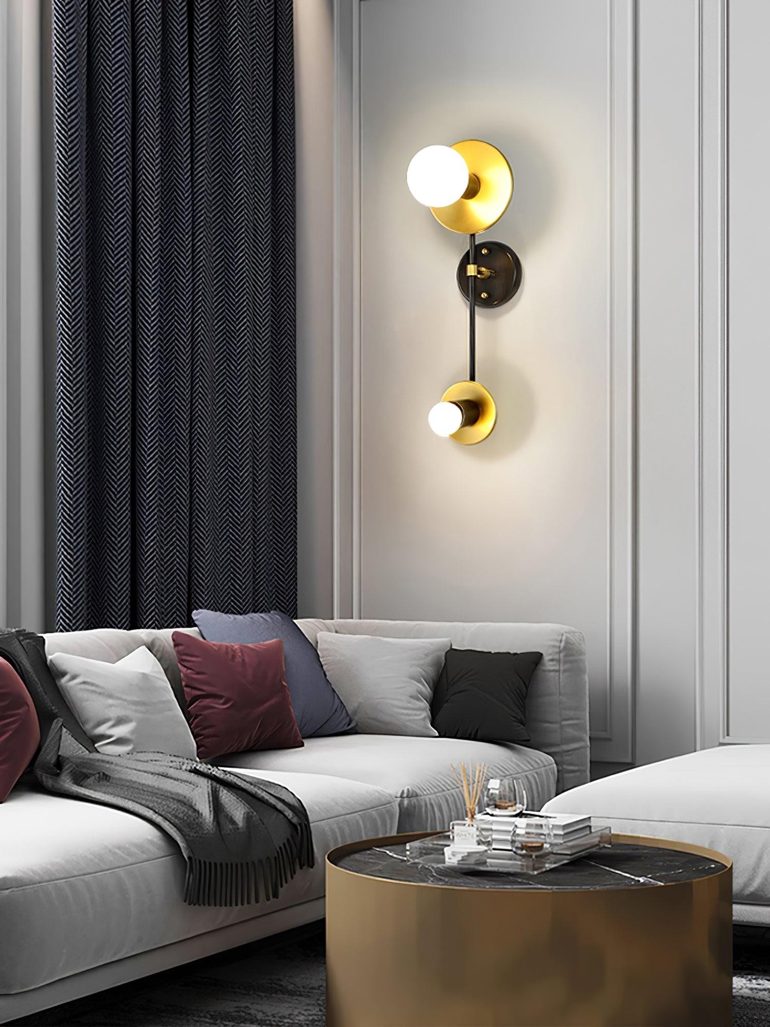 Simple Crystal Bubble Wall Light K250