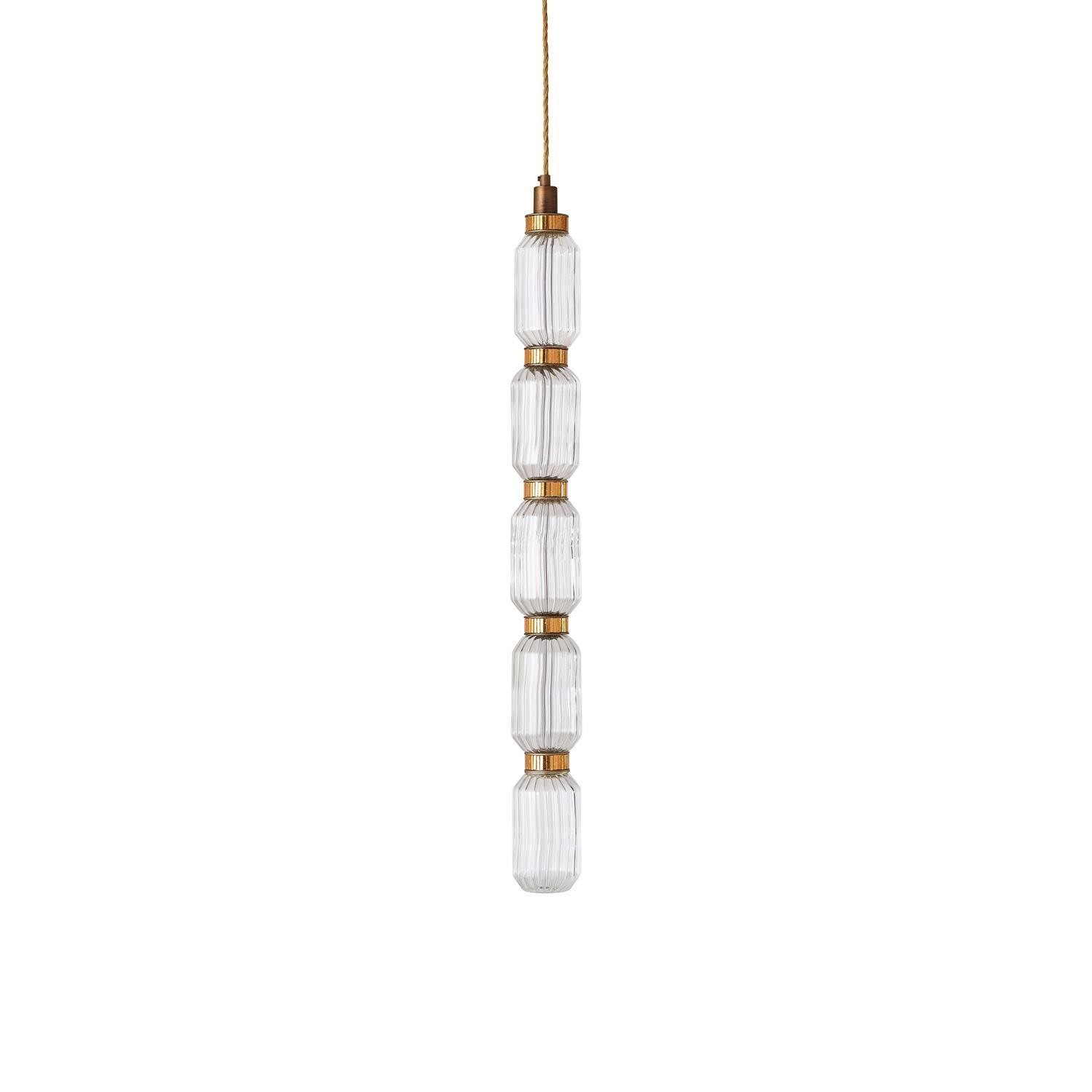 Modern Elegant Ballet Glass Pendant Light K904