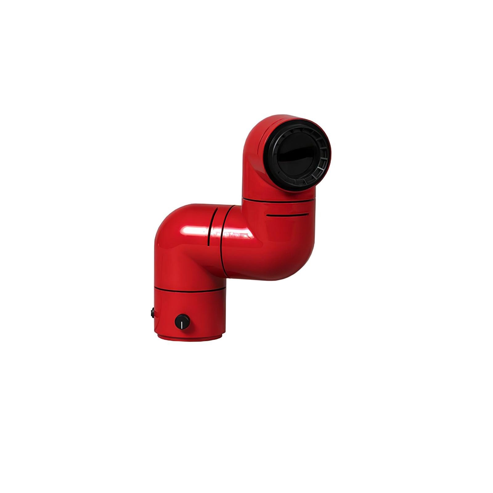 Red Tubular Table Lamp Suitable For Bedroom K686