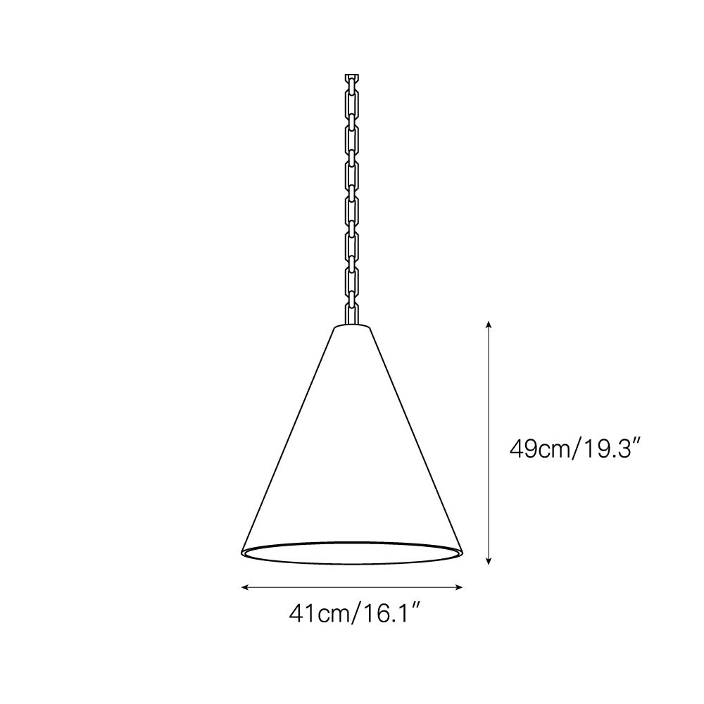 White Plaster Pendant Lamp D641