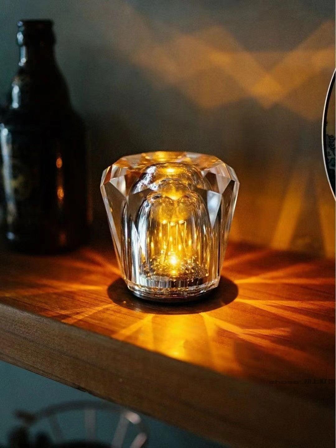 Crystal Diamond Table Lamp K341