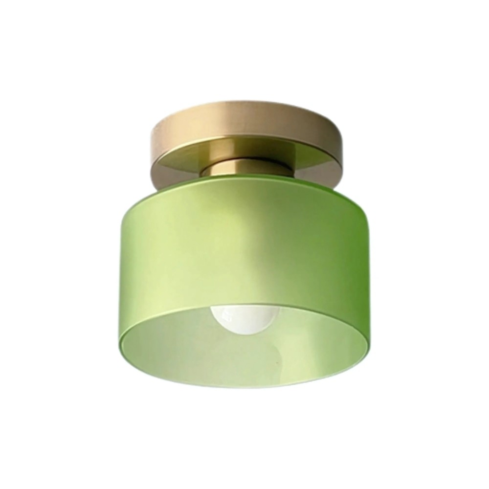 Morandi Cylinder Ceiling Light - Minimalist Flush Mount for Indoor Spaces K893