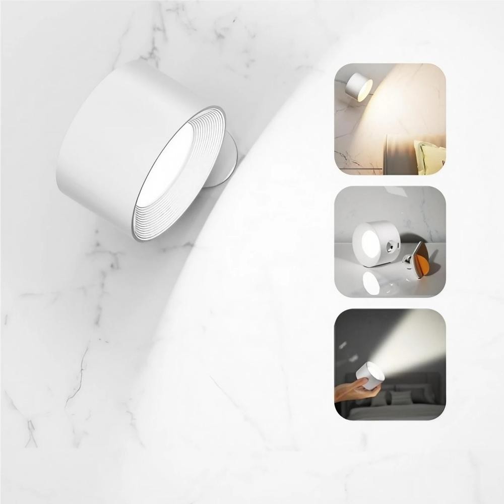 Wireless Rotatable Rechargeable Wall Light K64