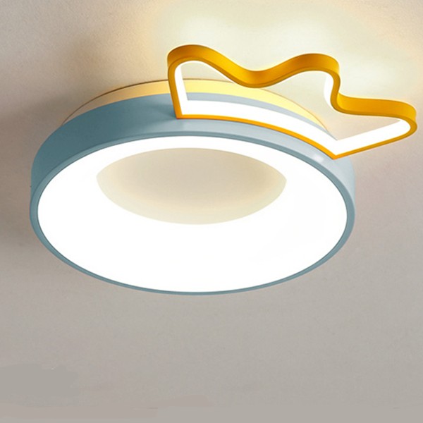 Cartoon Crown Ceiling Lamp