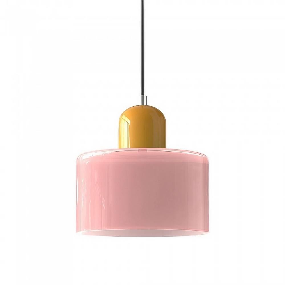 Morandi Cylinder Glass Pendant Light K30