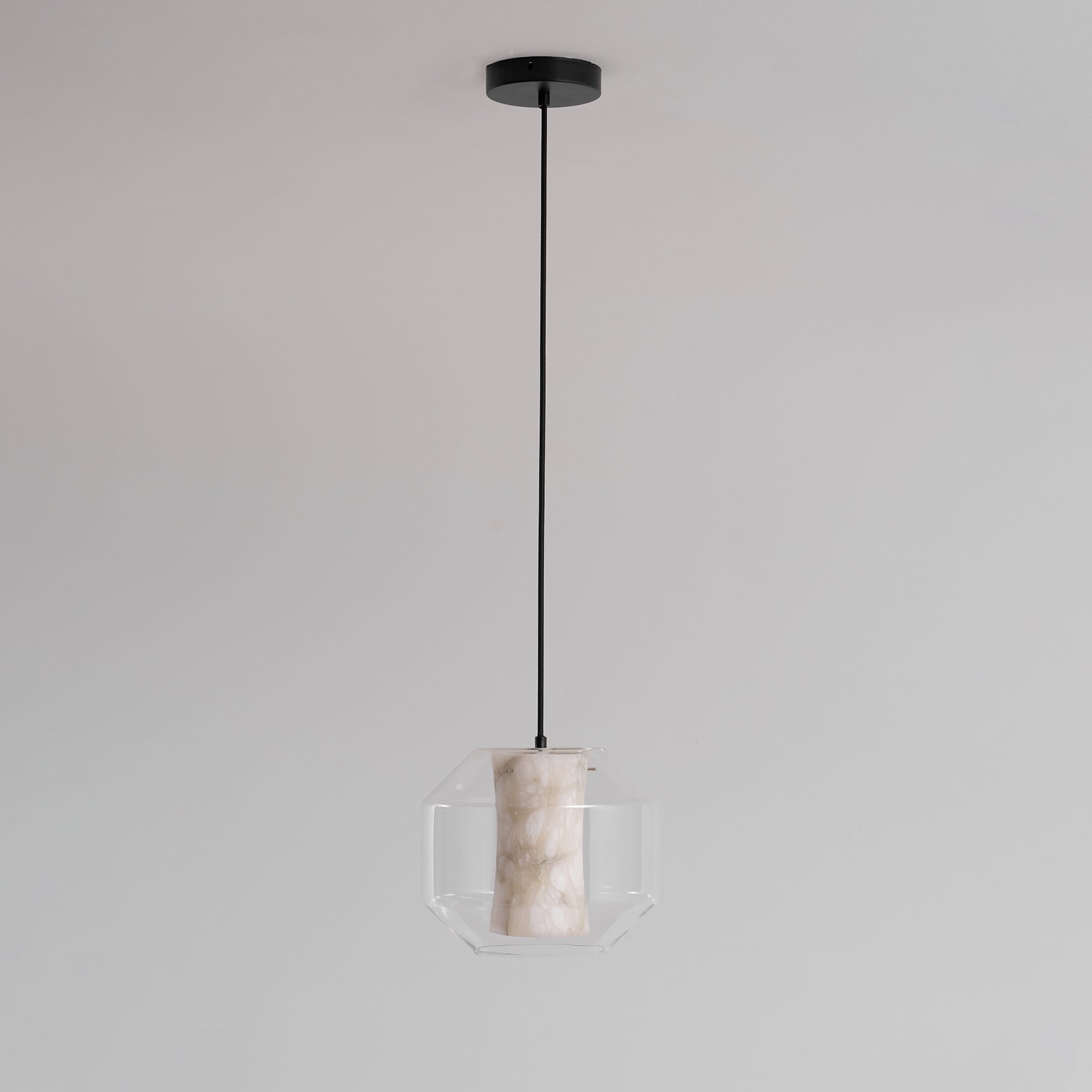 Glass Alabaster Pendant Lamp D444
