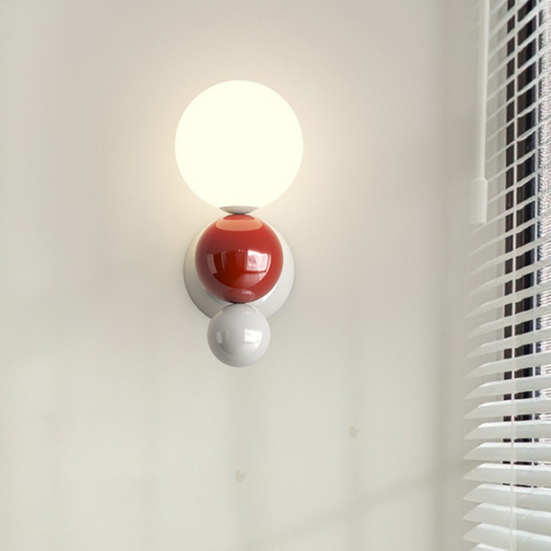 Cream Style Globe Bubble Wall Sconce K130