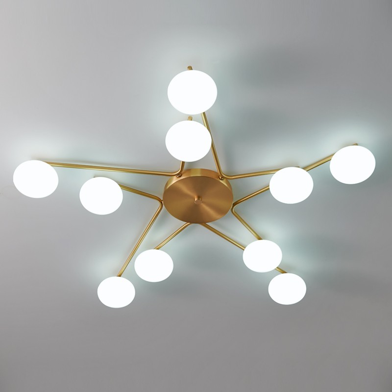 Geometrical Ball Chandelier
