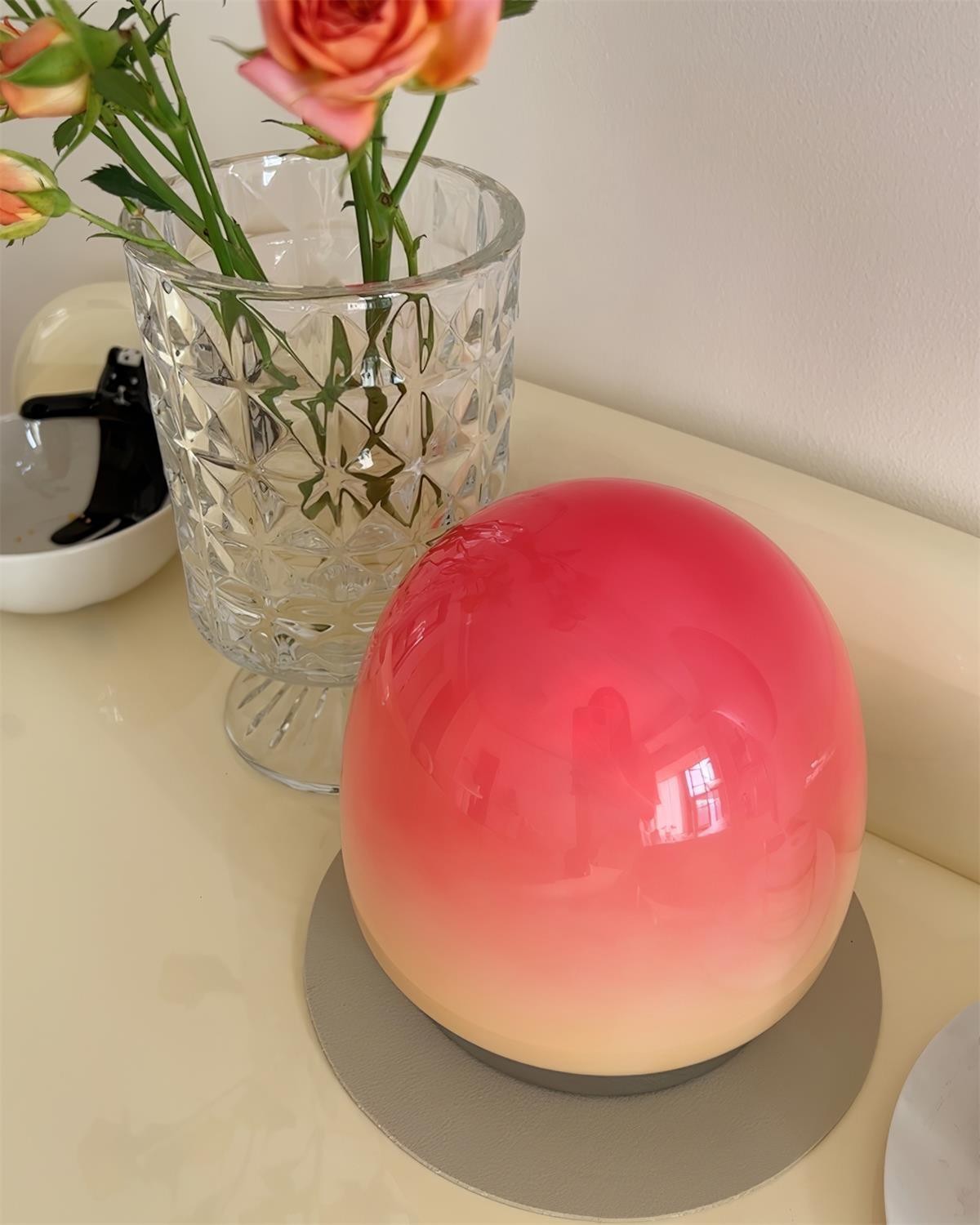 Peach Table Lamp K579