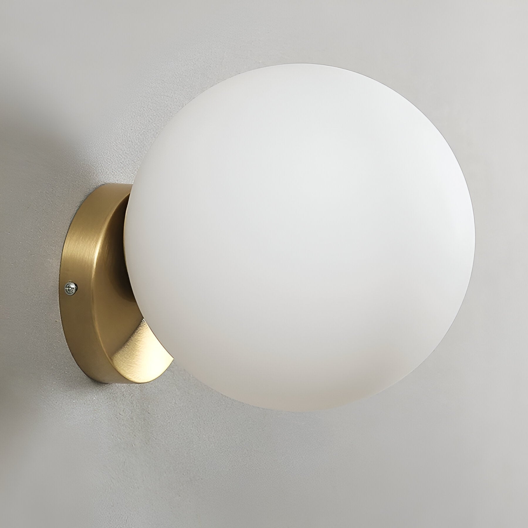 Arianne Nordic Glass Shade Wall Light D961